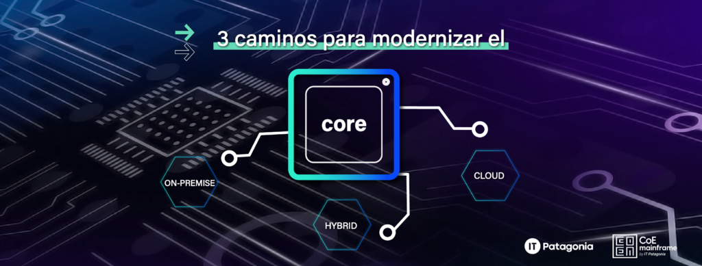 3 caminos para modernizar el core. Modernización del mainframe.